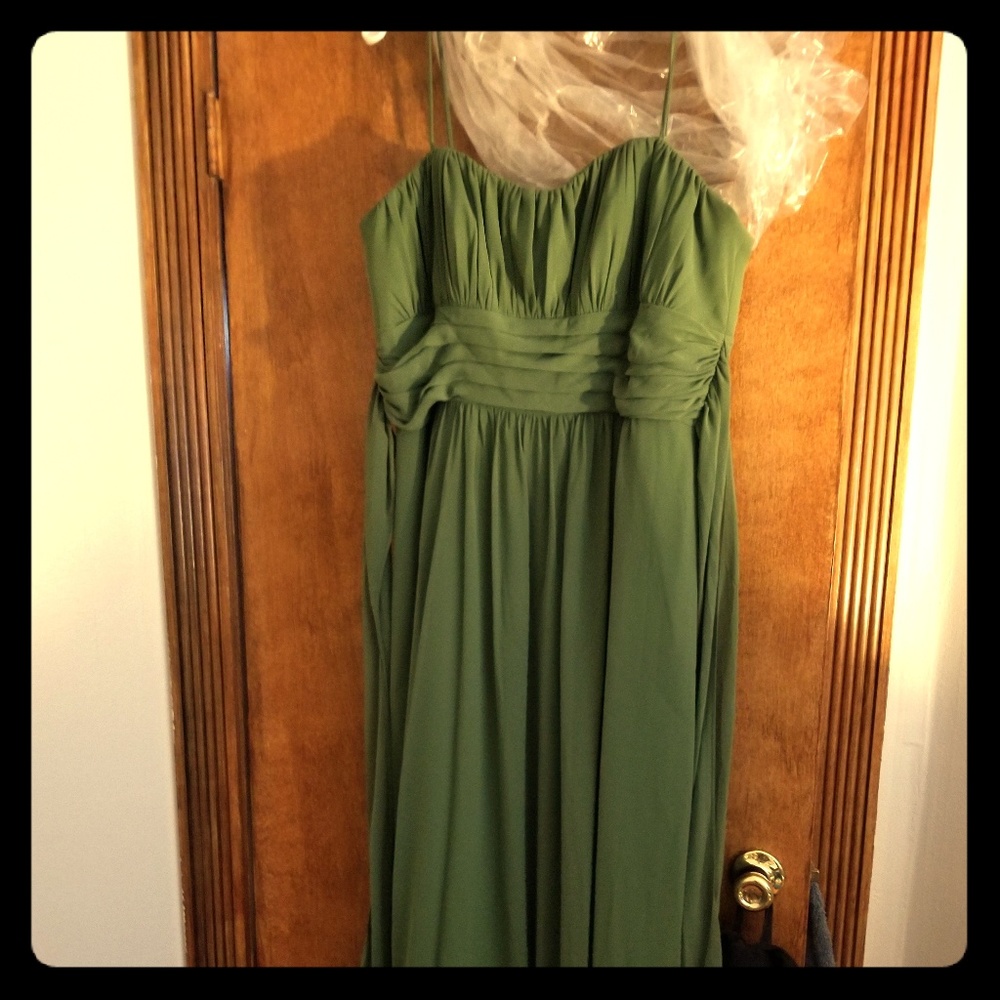 Green formal Dress